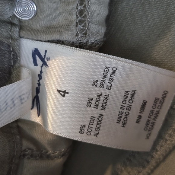Seven 7 High High Rise Skinny Camouflage Jeans - Size 4 (Wiaist 26 inches) - Picture 9 of 13